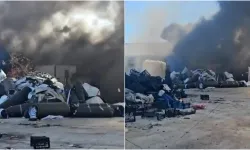 Bursa’da geri dönüşüm tesisinde yangın: Patlama sesleri paniğe neden oldu