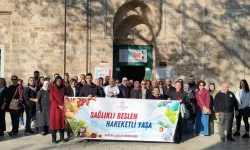Bursa'da sağlıklı yaşam için tarihi rotada yürüdüler! Ulu Cami'den Emir Sultan'a