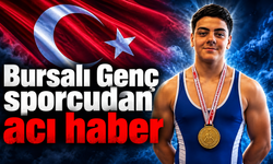 Bursalı Genç sporcudan acı haber