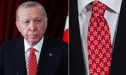 Cumhurbaşkanı Erdoğan'ın 29 Ekim törenindeki kravatında KAAN detayı!