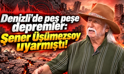 Denizli’de peş peşe depremler: Şener Üşümezsoy uyarmıştı!