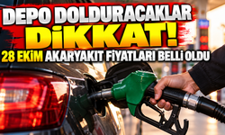 Depo dolduracaklar dikkat! 28 Ekim akaryakıt fiyatları belli oldu | 28 EKİM AKARYAKIT FİYATLARI