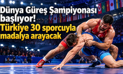 Dünya Güreş Şampiyonası başlıyor! Türkiye 30 sporcuyla madalya arayacak