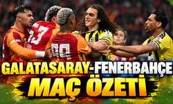 Galatasaray-Fenerbahçe maç özeti | Galatasaray-Fenerbahçe maçı önemli dakikalar