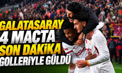 Galatasaray 8 maçın 4'ünde son dakika golleriyle güldü
