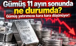 Gümüş 11 ayın sonunda ne durumda? Gümüş yatırımcısı kara kara düşünüyor!