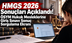 HMGS 2026 Sonuçları Açıklandı! ÖSYM Hukuk Mesleklerine Giriş Sınavı Sonuç Sorgulama Ekranı
