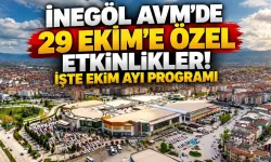 İnegöl AVM'de 29 Ekim'e özel etkinlikler! İşte ekim ayı programı