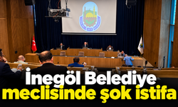 İnegöl Belediye meclisinde şok istifa