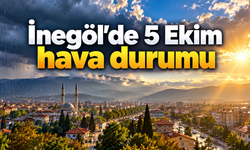 İnegöl’de 5 Ekim hava durumu: Sıcaklık 21 dereceye çıkacak