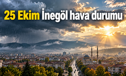 25 Ekim İnegöl hava durumu