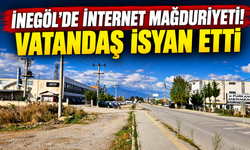 İnegöl’de internet mağduriyeti vatandaşı isyan ettirdi! 15 gündür internet yok!