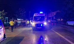 İnegöl'de otomobilin çarptığı yaşlı yaya yaralandı
