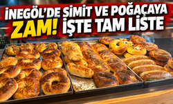 İnegöl’de simit ve poğaçaya zam! işte tam liste