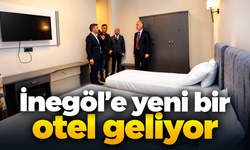 İnegöl'e yeni bir otel geliyor