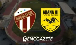 İnegölspor - Adana 01 FK maçının ilk 11'leri belli oldu!