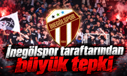 İnegölspor taraftarından büyük tepki
