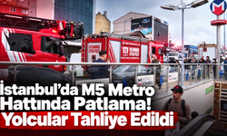 İstanbul’da M5 Metro Hattında Patlama! Yolcular Tahliye Edildi