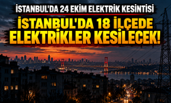 İstanbul'da 24 Ekim elektrik kesintisi: 18 ilçede elektrikler kesilecek! İşte mahalle mahalle kesinti saatleri