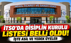 İTSO’da Disiplin Kurulu Listesi Belli Oldu! İşte Asil ve Yedek Üyeler