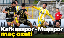 Kafkasspor - Muşspor maç özeti
