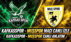 Kafkasspor - Muşspor Maçı Canlı İzle | Kafkasspor - Muşspor Canlı Anlatım | Kafkasspor - Muşspor Maçı Hangi Kanalda?