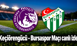 Keçiörengücü - Bursaspor Maçı canlı izle