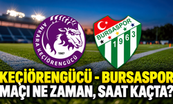 Keçiörengücü - Bursaspor maçı ne zaman, saat kaçta ve hangi kanalda?