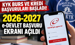 KYK Burs ve Kredi Başvuruları Başladı! 2026-2027 e-Devlet Başvuru Ekranı Açıldı
