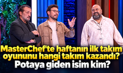 MasterChef'te haftanın ilk takım oyununu hangi takım kazandı ? Potaya giden isim kim?