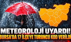 Meteoroloji uyardı! Bursa'da 17 ilçeye turuncu kod verildi: 17 Ekim Bursa hava durumu