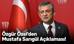 Özgür Özel'den Mustafa Sarıgül Açıklaması! "Partimizle Artık Bir Bağı Yok"