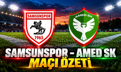 Samsunspor - Amed SK maç özeti