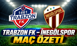 Trabzon FK - İnegölspor maç özeti