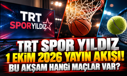 TRT Spor Yıldız 1 Ekim 2026 yayın akışı! Bu akşam hangi maçlar var?