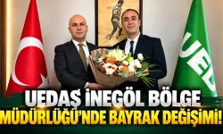 UEDAŞ İnegöl Bölge Müdürlüğü'nde Bayrak Değişimi!