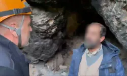 Uludağ'da mağaraya sığınan yaşlı adamı buldular! Şehir merkezine dönmeyi kabul etmedi