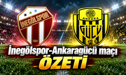 İnegölspor-Ankaragücü Maçı Özeti