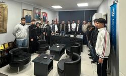 Ertuğrulgazi Derneğinin gençlerinden ziyaret