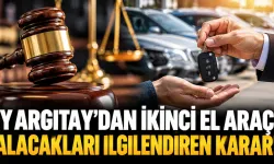 Yargıtay'dan ikinci el araç alacakları ilgilendiren karar! "Alıcı kontrol etmeliydi" savunması yeterli bulunmadı
