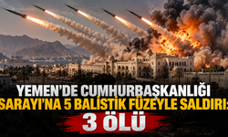 Yemen'de Cumhurbaşkanlığı Sarayı'na 5 balistik füzeyle saldırı: 3 ölü