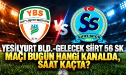 Yeşilyurt Bld.-Gelecek Siirt 56 SK maçı bugün hangi kanalda, saat kaçta?