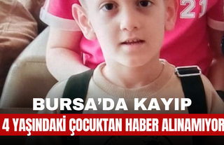 Bursa’nın İznik İlçesinde 4 Yaşındaki Çocuktan Haber Alınamıyor