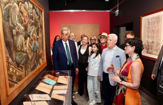 Usta ressam İbrahim Balaban’ın eserleri Bursalılarla buluştu