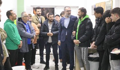 Kestel Belediye Başkanı Ferhat Erol’dan Kestel Belediyespor'a Moral Ziyareti