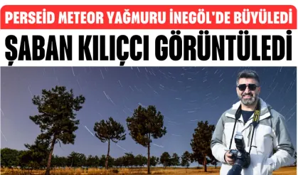Perseid Meteor Yağmuru İnegöl'de Büyüledi
