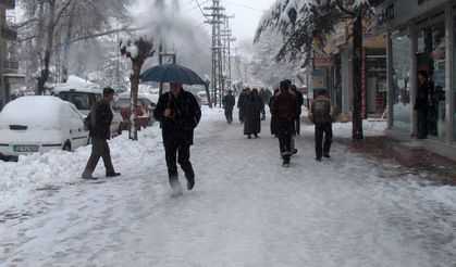 İnegöl'de kar yağışı mobilya sektörünü vurdu, pazarcı müşteri bulamadı
