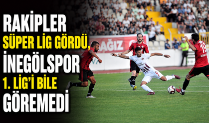 Rakipler Süper Lig Gördü, İnegölspor 1. Lig’i Bile Göremedi