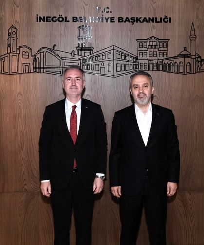 Alinur Aktaş'tan Başkan Taban'a Ziyaret