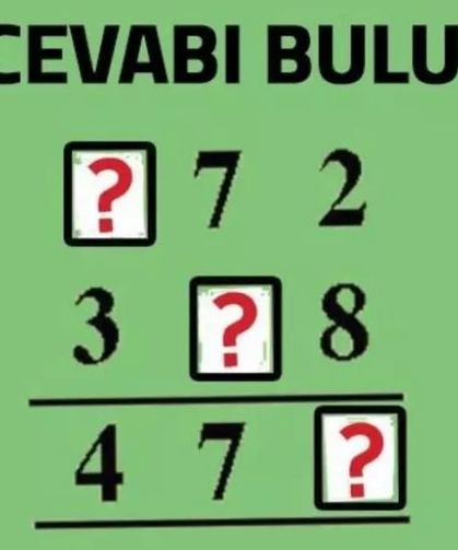 Günün Zeka Sorusu | Bu İşlemi Yapabilir misiniz?
